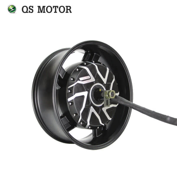 Motorcycle Hub Motor QS Motor 12000W 17x6.0inch 273 E-Motorcycle Hub Motor