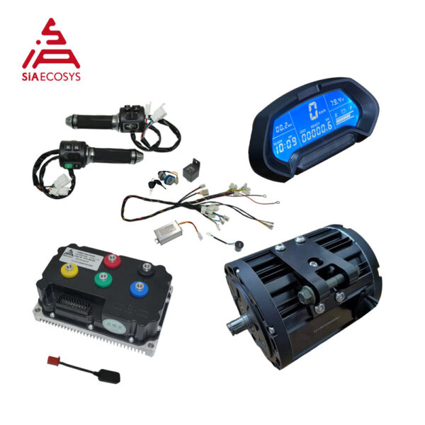 110kph QS138 90H 72V Mid Drive Motor Conversion Kit with Fardriver Controller