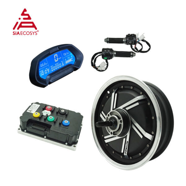Motorcycle Electric Conversion Kit QS273 8000W Motor Conversion Kit for Electric Motorcycle