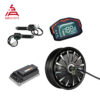 SiAECOSYS QSMOTOR 12inch 2000W 72V 65kph Hub Motor with EM72100 controller and kits for Scooter