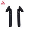 Electric Motorcycle Black Folded Footpeg Scooter Accessories