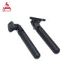 Electric Motorcycle Black Folded Footpeg Scooter Accessories - Image 4