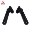 Electric Motorcycle Black Folded Footpeg Scooter Accessories - Image 2